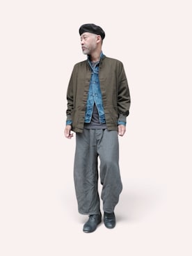 「Levi's（リーバイス）のアイテム（ジャケット/アウター）」を使った、addict(s)さん（メンズ・178cm）の夏コーディネート