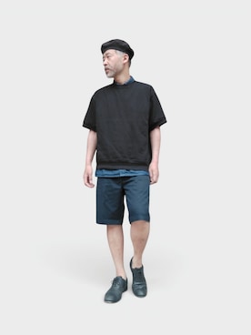 「Levi's（リーバイス）のアイテム（パンツ）」を使った、addict(s)さん（メンズ・178cm）の夏コーディネート