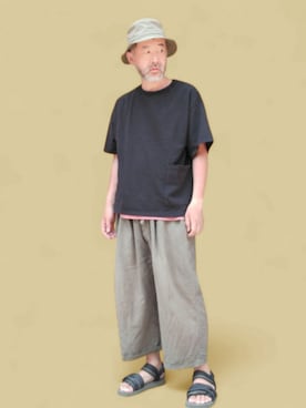 「アイテム（シューズ）」を使った、addict(s)さん（メンズ・178cm）の夏コーディネート