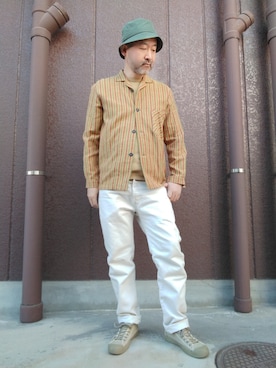 「FRANK LEDER（フランクリーダー）のアイテム」を使った、addict(s)さん（メンズ・178cm）の春コーディネート