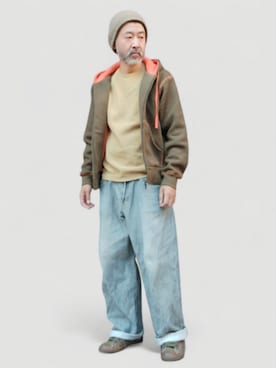 「LACOSTE（ラコステ）のアイテム」を使った、addict(s)さん（メンズ・178cm）の秋コーディネート