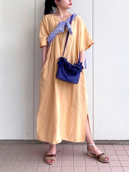 みに Uniqloのone Piece Dressを使ったコーディネート Wear