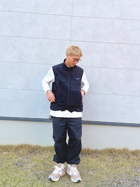 「HERMES（エルメス）のアイテム（アクセサリー）」を使った、TO.TOMIさん（メンズ・162cm）の春コーディネート