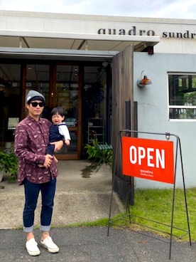 TO.TOMIさん（メンズ・162cm）の夏コーディネート