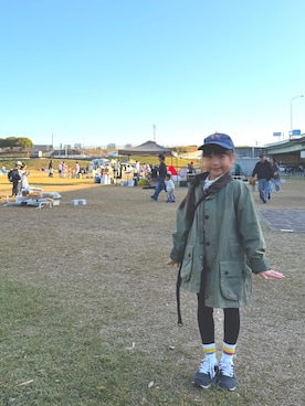 「Barbour（バブアー）のアイテム」を使った、TO.TOMIさん（メンズ・162cm）の冬コーディネート