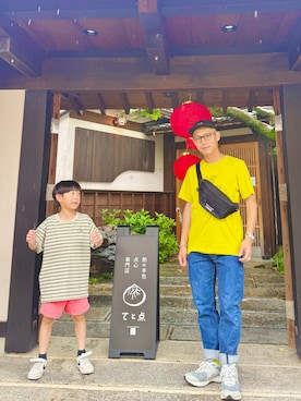 「ARC'TERYX（アークテリクス）のアイテム」を使った、TO.TOMIさん（メンズ・162cm）の夏コーディネート