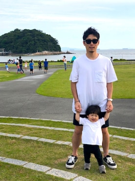 「OAMC（オーエーエムシー）のOAMC T-shirts（Tシャツ/カットソー）」を使った、TO.TOMIさん（メンズ・162cm・30代）の夏コーディネート