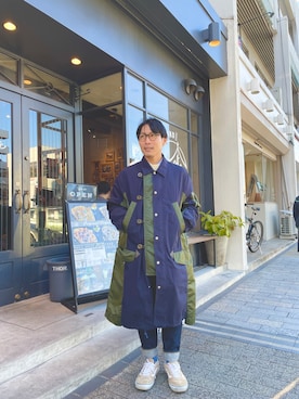 「オールドスクール」｜TO.TOMIさん（メンズ・162cm）の冬コーディネート