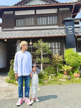 「TOMORROWLAND （トゥモローランド）のアイテム」を使った、TO.TOMIさん（メンズ・162cm）の春コーディネート