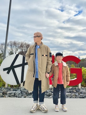 「COMME des GARCONS（コムデギャルソン）のアイテム」を使った、TO.TOMIさん（メンズ・162cm）の冬コーディネート