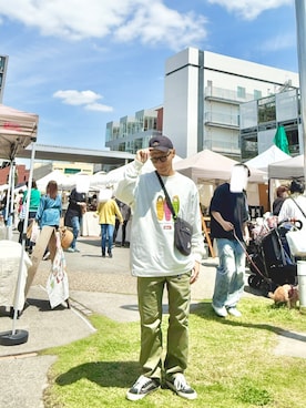 「ARC'TERYX（アークテリクス）のアイテム」を使った、TO.TOMIさん（メンズ・162cm）の春コーディネート