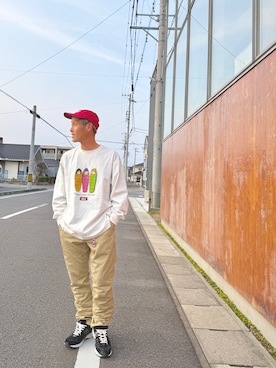 TO.TOMIさん（メンズ・162cm）の春コーディネート