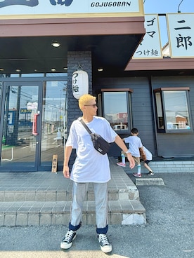 「CONVERSE（コンバース）のConverse 1970s Chuck Taylor All Star Canvas Sneakers（スニーカー）」を使った、TO.TOMIさん（メンズ・162cm・30代）の夏コーディネート