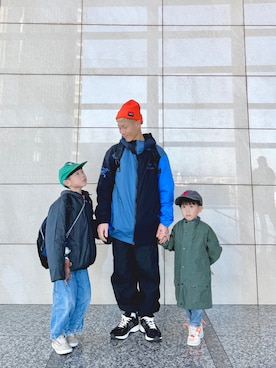 「NANGA（ナンガ）のアイテム」を使った、TO.TOMIさん（メンズ・162cm）の春コーディネート