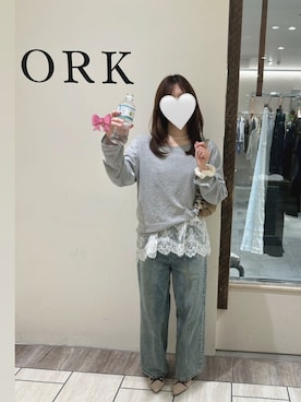 「BLACKUP（ブラックアップ）のアイテム」を使った、nonさん（レディース・161cm）の春コーディネート
