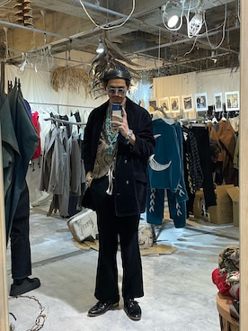 「urig」｜常時マナーモードさん（メンズ・173cm）の春コーディネート