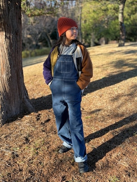 「devirock（デビロック）のアイテム」を使った、TARÖSUKEさん（キッズ・152cm）の冬コーディネート