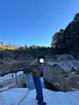 「GAP（ギャップ）のアイテム」を使った、25さん（レディース・160cm）の秋コーディネート