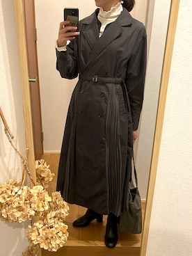 「キルトワンピース」｜KENIIさん（レディース・167cm）の冬コーディネート