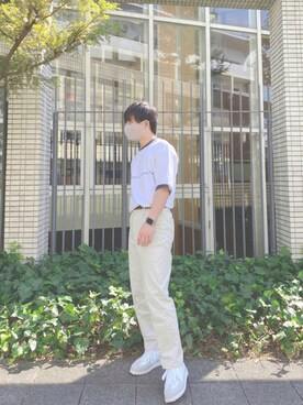 「EMMA  CLOTHES」｜「アイテム（その他シューズ）」を使った、Yunoさん（メンズ・169cm）の秋コーディネート