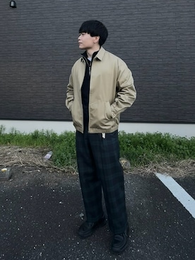 「EDWIN（エドウィン）のアイテム」を使った、きょんさん（メンズ・172cm）の春コーディネート