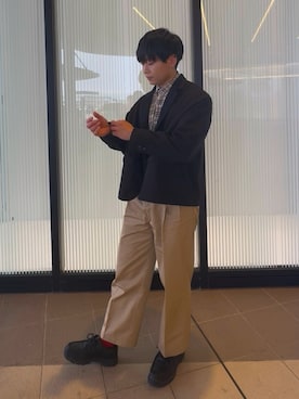 きょんさん（メンズ・172cm）の秋コーディネート