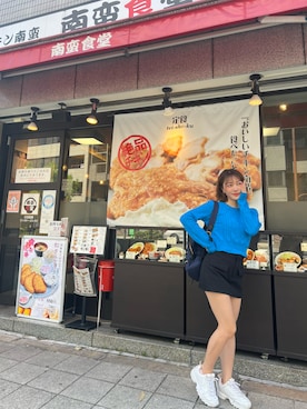 「Marc by Marc Jacobs（マークバイマークジェイコブス）のアイテム（バックパック/リュック）」を使った、Yunpoliさん（レディース・158cm）の春コーディネート