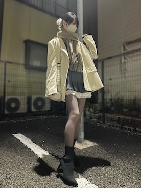 きゃんさん(レディース・158cm)の冬コーディネート