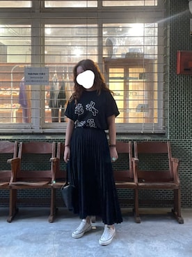 「CHARLES & KEITH（チャールズ & キース）のアイテム（財布/小物）」を使った、weiiiさん（レディース・158cm）の秋コーディネート