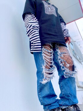 ロックテイスト のレディース人気ファッションコーディネート Wear