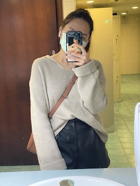 「oversize」｜saniceさん（レディース・158cm）の春コーディネート