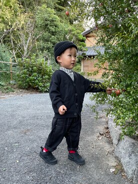 「アイテム（その他）」を使った、ＯＴＯ ☺︎ ‬ＲＩＲＩさん（キッズ・80cm）の秋コーディネート