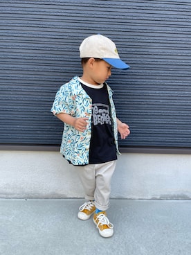 OTO ☺︎ RIRIさん(キッズ・90cm)の春コーディネート