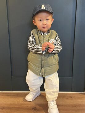 ＯＴＯ ☺︎ ‬ＲＩＲＩさん（キッズ・80cm）の冬コーディネート