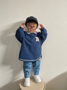 ＯＴＯ ☺︎ ‬ＲＩＲＩさん（キッズ・80cm）の春コーディネート