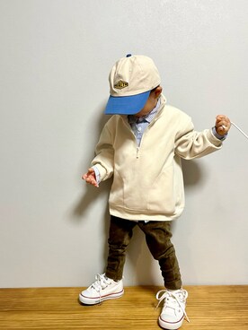 ＯＴＯ ☺︎ ‬ＲＩＲＩさん（キッズ・80cm）の秋コーディネート