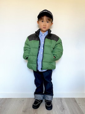 「新星WEARISTAにエントリー」｜ＯＴＯ ☺︎ ‬ＲＩＲＩさん（キッズ・90cm）の冬コーディネート