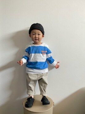 OTO ☺︎ RIRIさん(キッズ・80cm)の春コーディネート