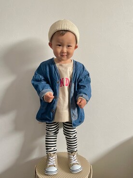 ＯＴＯ ☺︎ ‬ＲＩＲＩさん（キッズ・80cm）の春コーディネート