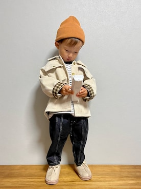 ＯＴＯ ☺︎ ‬ＲＩＲＩさん（キッズ・80cm）の秋コーディネート