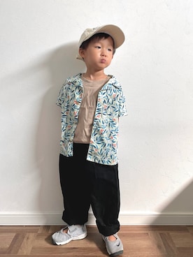 OTO ☺︎ RIRIさん(キッズ・90cm)の夏コーディネート