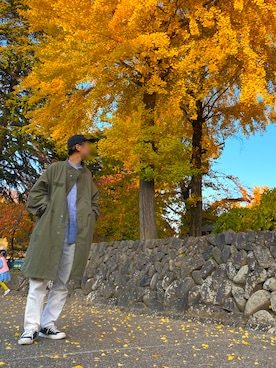 「N/A（エヌエー）のアイテム」を使った、Mt.WESTさん（メンズ・180cm）の秋コーディネート