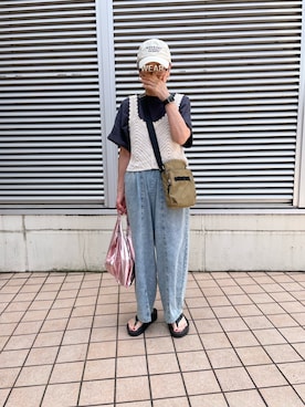 ゆりさん(レディース・154cm)の夏コーディネート