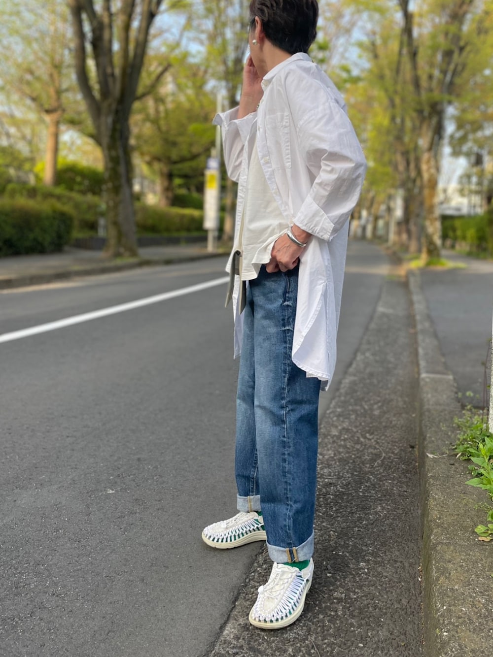 ソックス/靴下を使った「キーン(KEEN)」の人気ファッション