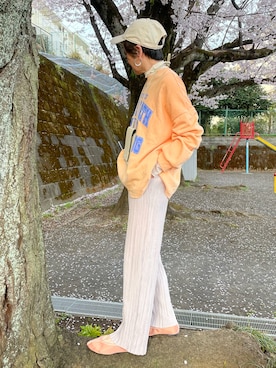 ゆりさん（レディース・154cm）の春コーディネート