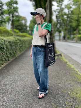 ゆりさん(レディース・154cm)の夏コーディネート