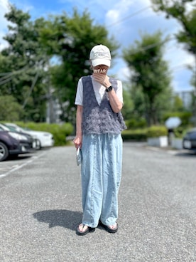 ゆりさん(レディース・154cm)の夏コーディネート