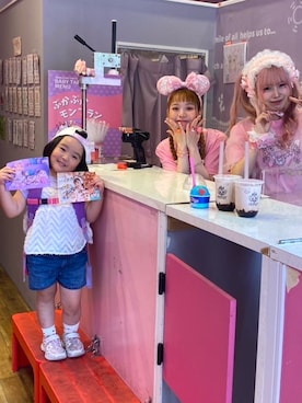 「アイテム（トップス）」を使った、ゆりさん（レディース・110cm）の夏コーディネート