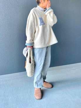 ゆりさん(レディース・154cm)の冬コーディネート