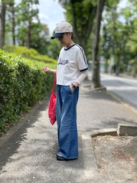 ゆりさん（レディース・154cm）の夏コーディネート